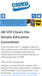 Mobile Screenshot of csueu.org